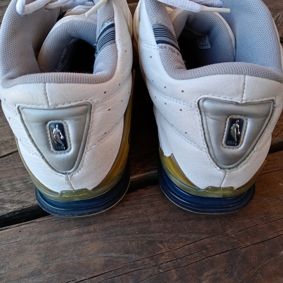 Redbok men\'s RB 311 PYE 4-103943. White leather. Sz 12. Plasic decals missing. S main image 8